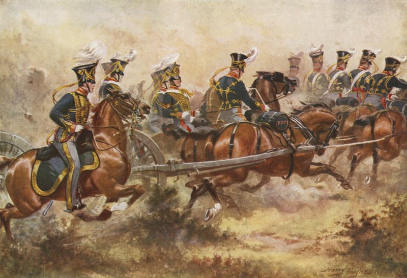 रॉयल हॉर्स आर्टिलरी, c1832 द्वारा हेनरी पायने