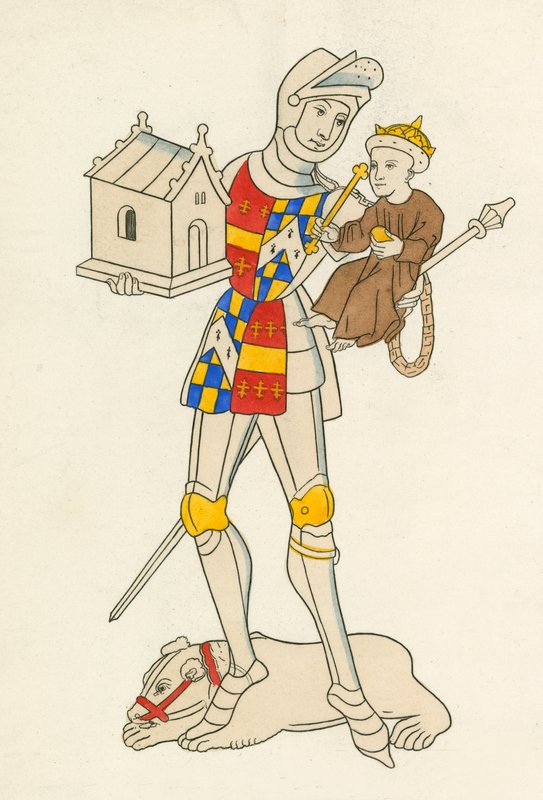 रिचार्ड डी बेउचम्प, अर्ल ऑफ वारविक 1483-5 द्वारा हेनरी शॉ