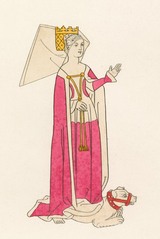 द लेडी ऐनी, वाइफ ऑफ रिचर्ड III, 1483-85 द्वारा हेनरी शॉ