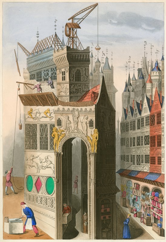 ट्रॉय टाउन, 1498-1515 द्वारा हेनरी शॉ