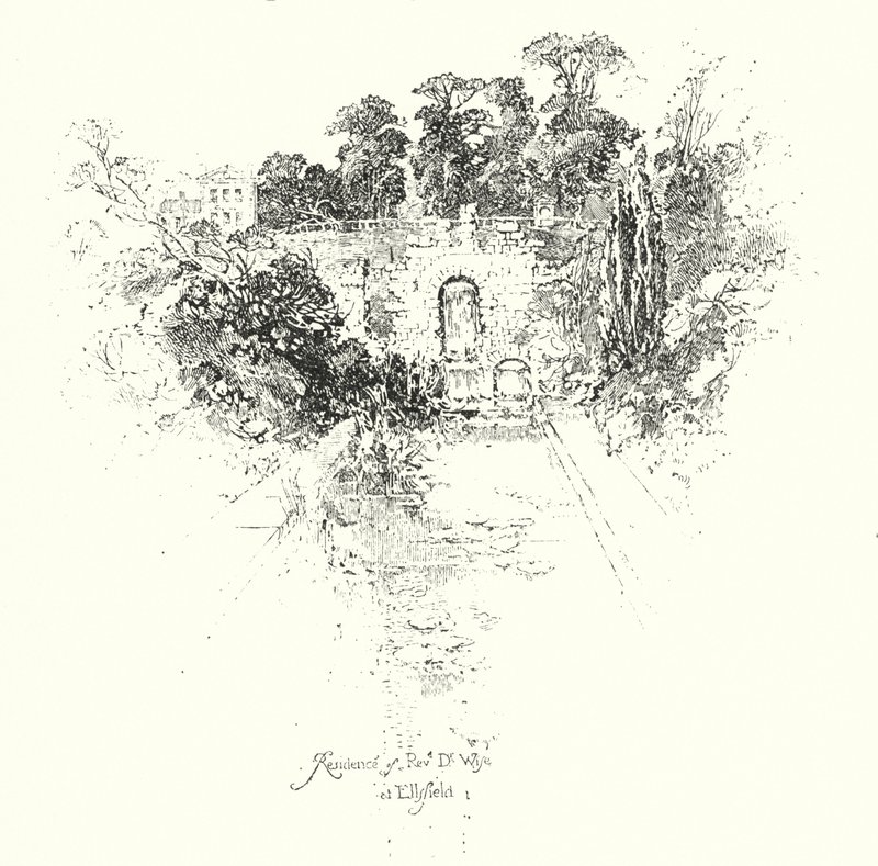 एल्सफील्ड (लिथो) में रेवरेंड डॉ वाइज का निवास द्वारा हरबर्ट (बाद) रेल्टन