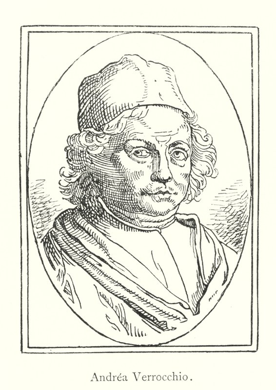 एंड्रिया Verrocchio (उत्कीर्णन) द्वारा इतालवी स्कूल