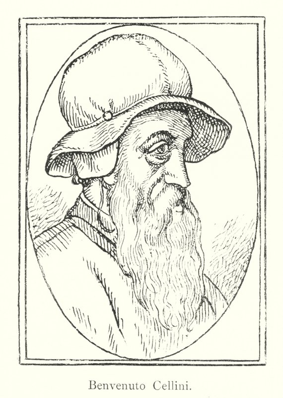 Benvenuto Cellini (उत्कीर्णन) द्वारा इतालवी स्कूल