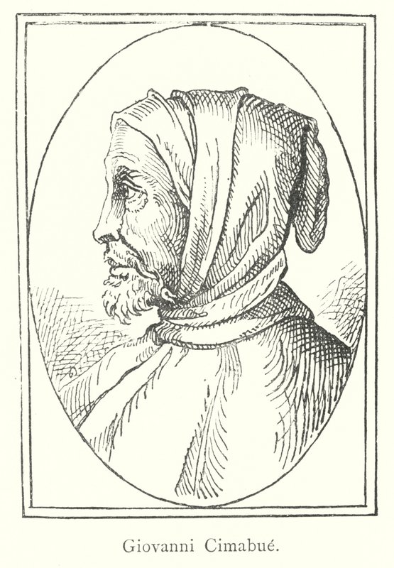 Giovanni Cimabue (उत्कीर्णन) द्वारा इतालवी स्कूल