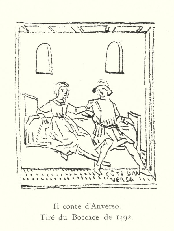 इल कॉन्टे डी'एनवर्सो, टायर डू बोकास डे 1492 (उत्कीर्णन) द्वारा इतालवी स्कूल
