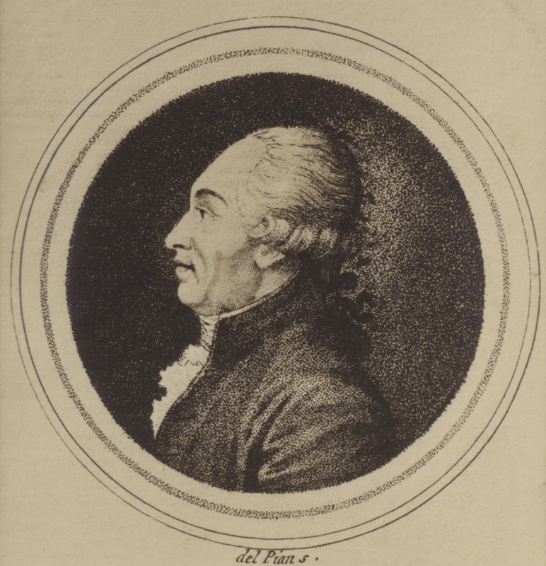 Giuseppe Tartini का पोर्ट्रेट द्वारा इतालवी स्कूल