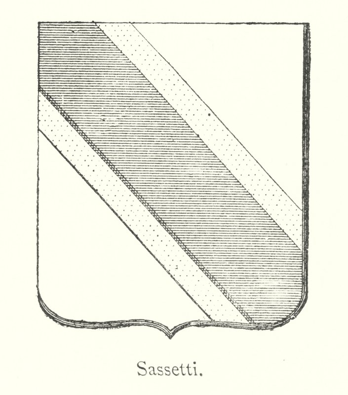 Sassetti (उत्कीर्णन) द्वारा इतालवी स्कूल