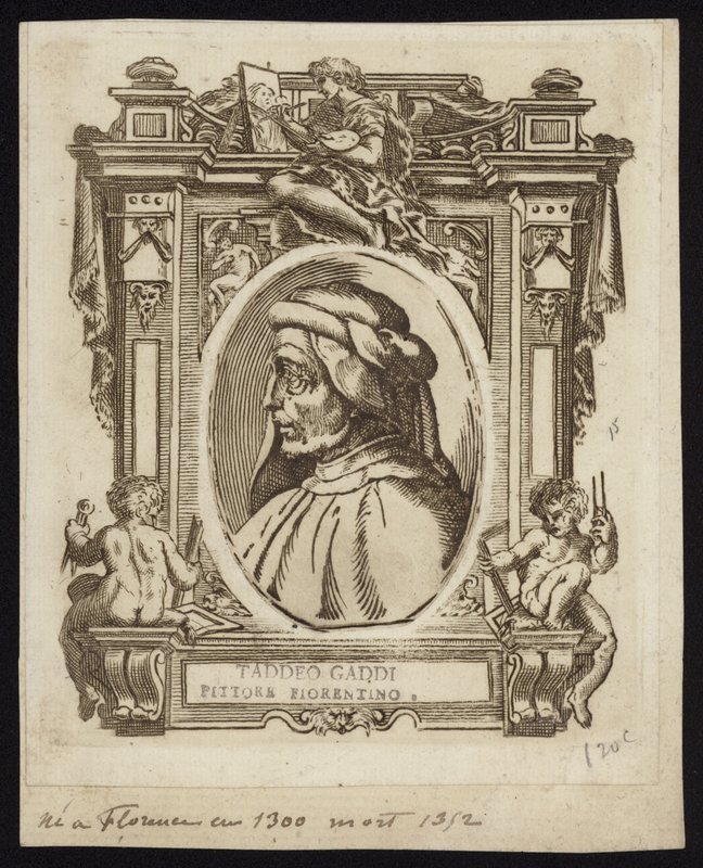 Taddeo Gaddi  द्वारा इतालवी स्कूल
