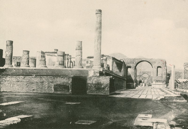 जोव के मंदिर और नीरो के आर्क जैसा कि वे हैं (गुरुत्वाकर्षण) द्वारा इतालवी स्कूल