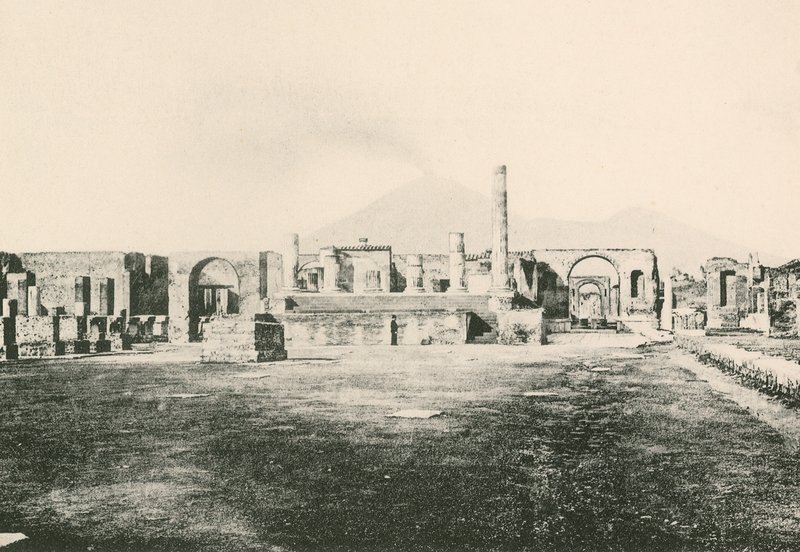 सिविल फोरम में जोव का मंदिर जैसा कि यह है (गुरुत्वाकर्षण) द्वारा इतालवी स्कूल