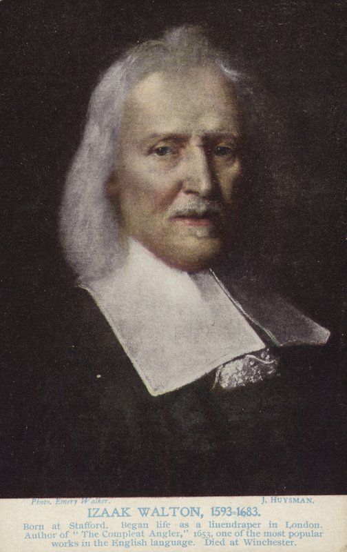इजाक वाल्टन (1593-1683), अंग्रेजी लेखक द्वारा जैकब ह्यूसमैन