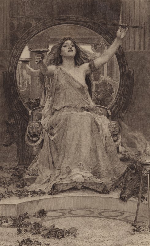 Circe (उत्कीर्णन) द्वारा जेम्स डॉबी
