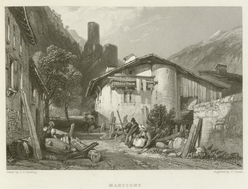 Martigny द्वारा जेम्स डफ़िल्ड हार्डिंग