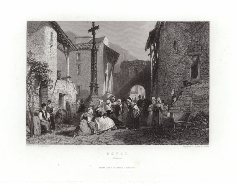 Royat द्वारा जेम्स डफ़िल्ड हार्डिंग