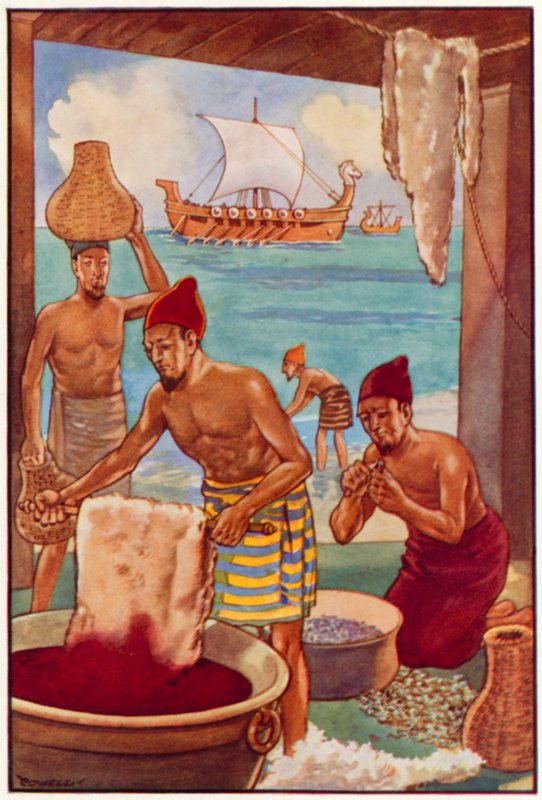 Phoenicians बनाना डाई द्वारा जान विटडोएक