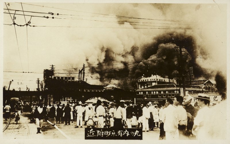 ग्रेट कांटो भूकंप के बाद, जापान, 1923 द्वारा जापानी फोटोग्राफर