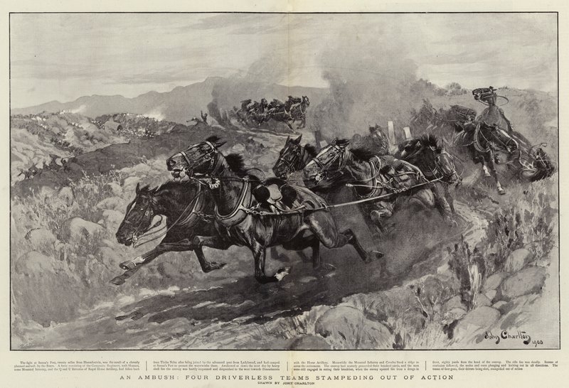 एंबुश, एक्शन से चार ड्राइवरलेस स्टैम्पिंग पर मुहर लगी द्वारा जॉन चार्लटन