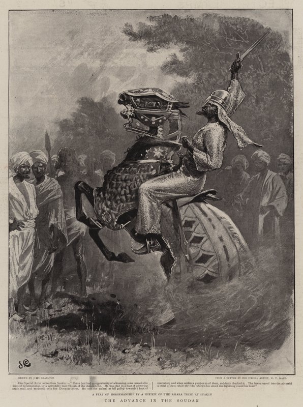 द एडवांस इन द सौदान द्वारा जॉन चार्लटन