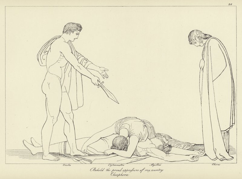 Orestes द्वारा जॉन फ्लैक्समैन