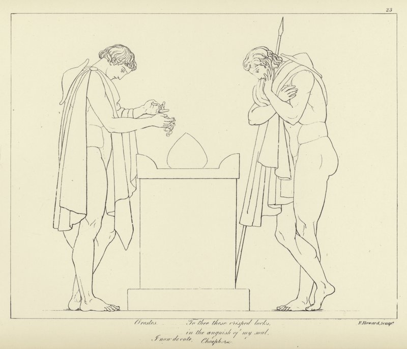 Orestes द्वारा जॉन फ्लैक्समैन