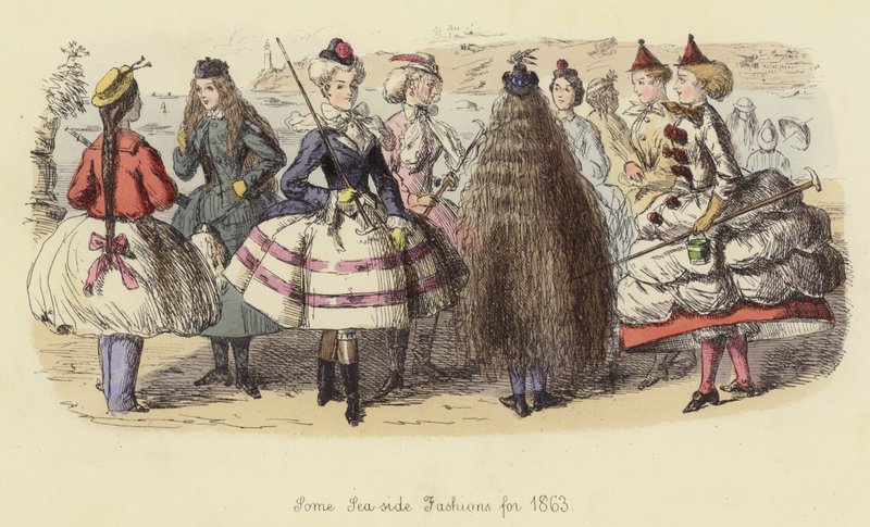 1863 के लिए कुछ सी-साइड फैशन द्वारा जॉन लीचो
