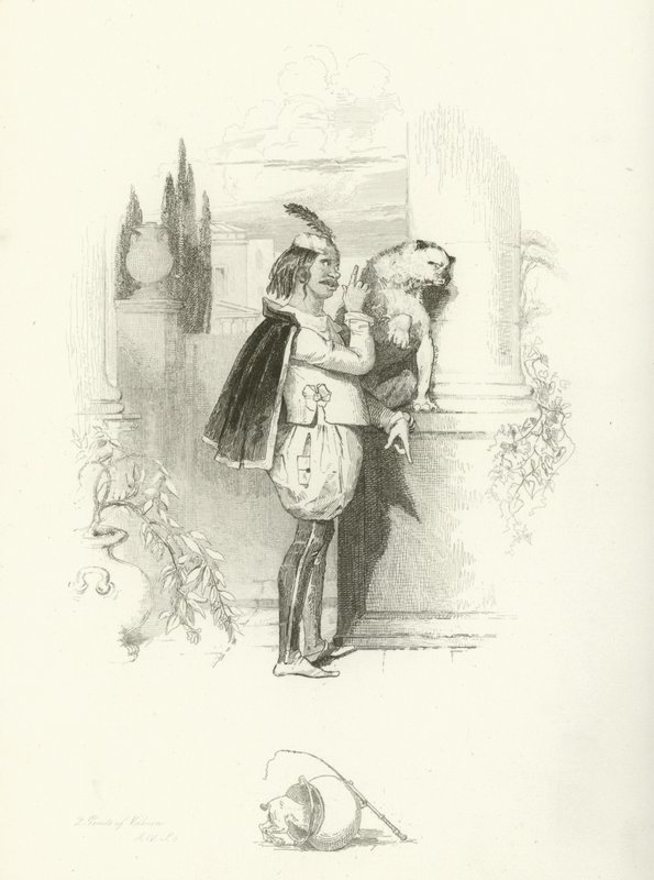 वेरोना के दो सज्जन, अधिनियम IV, दृश्य ii द्वारा जोसेफ केनी मीडोज