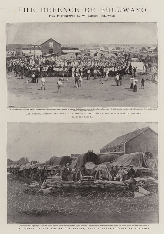Buluwayo की रक्षा द्वारा जोसेफ नैश