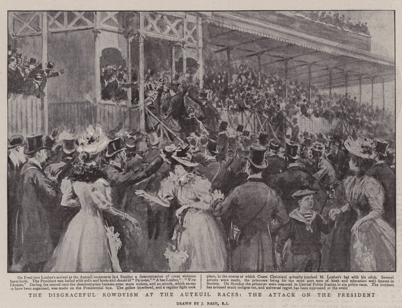 Auteuil दौड़ में घृणित रूढ़िवाद, राष्ट्रपति पर हमला द्वारा जोसेफ नैश