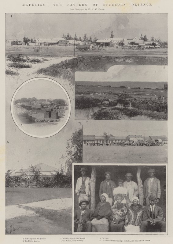 Mafeking, जिद्दी रक्षा का पैटर्न द्वारा जोसेफ हॉलैंड ट्रिंगहैम
