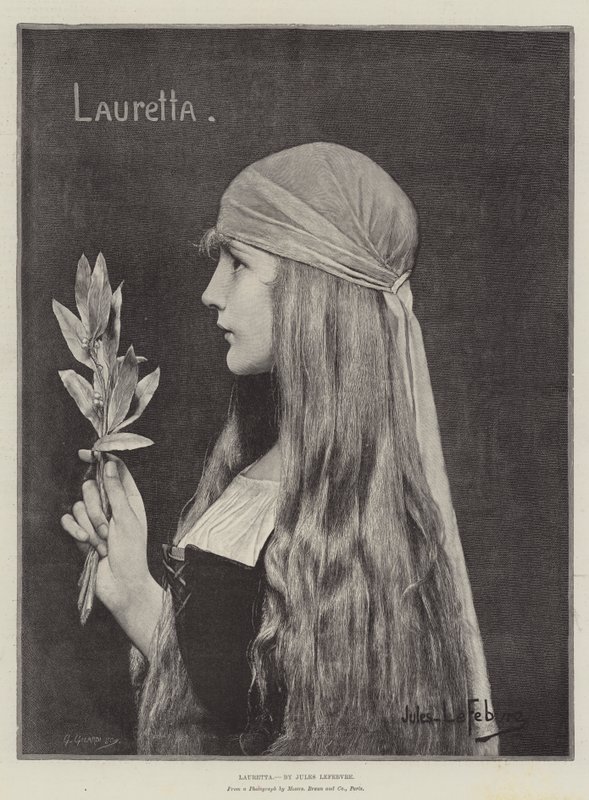 Lauretta द्वारा जूल्स जोसेफ लेफेब्रे