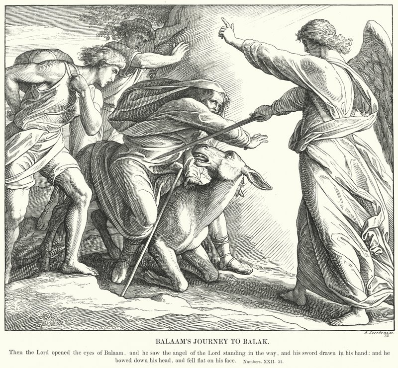 बालाक तक बिलाम की यात्रा (उत्कीर्णन) द्वारा जूलियस (बाद में) श्नोरर वॉन कैरोलसफील्ड