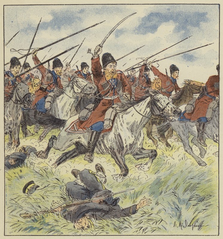 Cossacks का आरोप द्वारा एल। Malespine