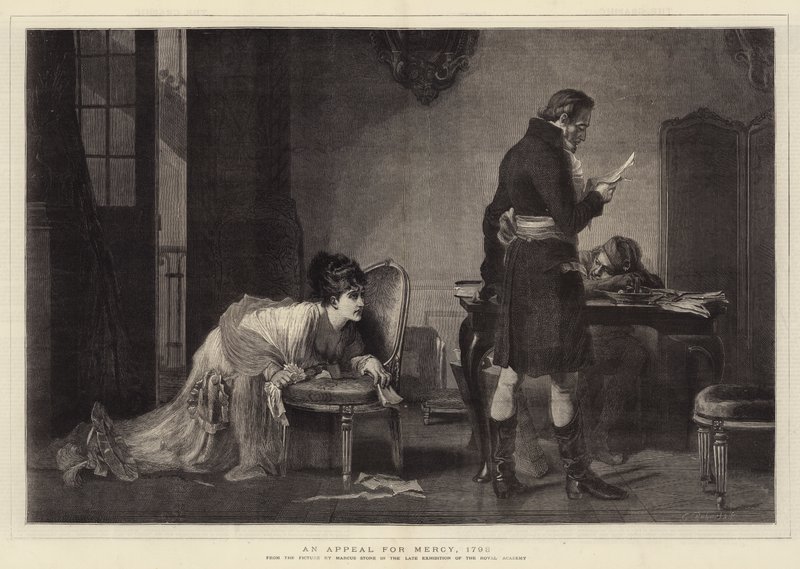 दया की अपील, 1793 द्वारा माक्र्स स्टोन