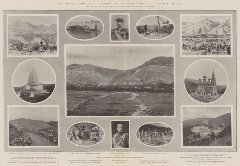 1877 में रूसियों द्वारा शिपका दर्रे की रक्षा का स्मारक द्वारा मेल्टन प्रायर
