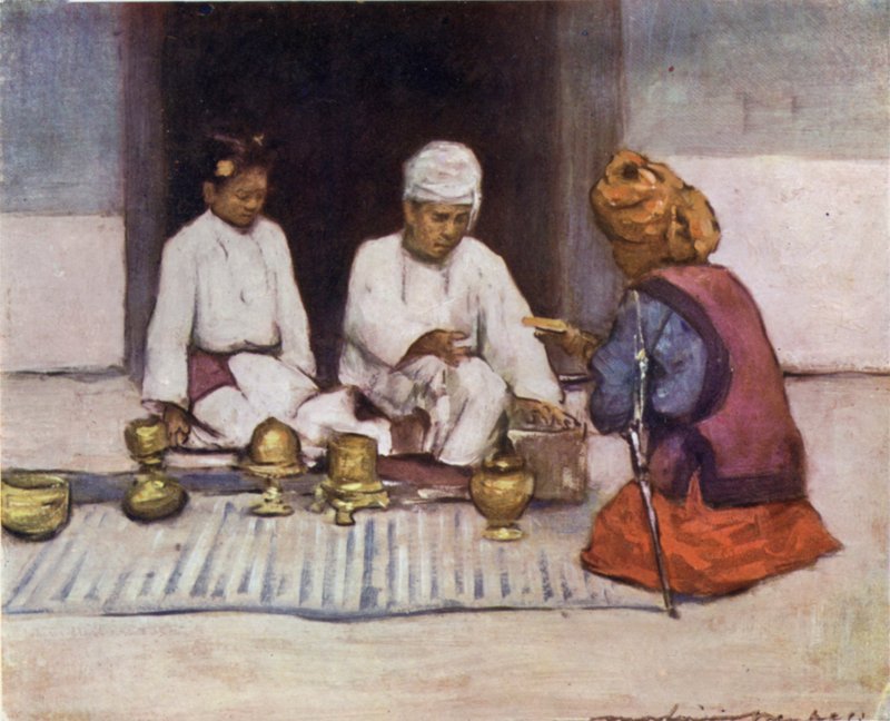 एक शान प्रमुख और उसकी पत्नी द्वारा मोर्टिमर लुडिंगटन मेनप्स