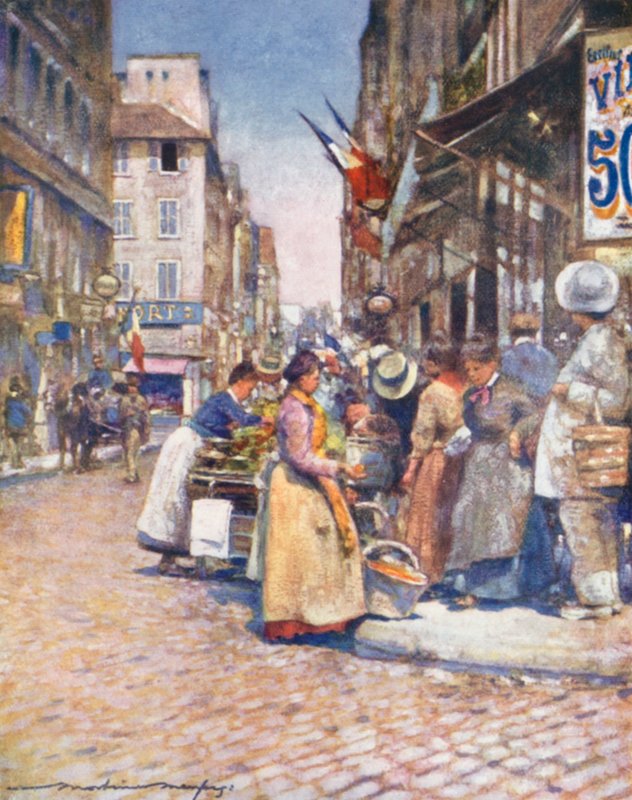 Rue de Seine में एक कॉर्नर द्वारा मोर्टिमर लुडिंगटन मेनप्स