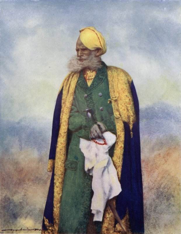 A Rajput of Rajgarh (colour litho) द्वारा मोर्टिमर लुडिंगटन मेनप्स