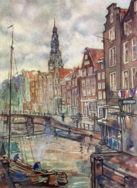 Oudezijdesch, Voorburgwal, एम्स्टर्डम द्वारा निको जुंगमैन