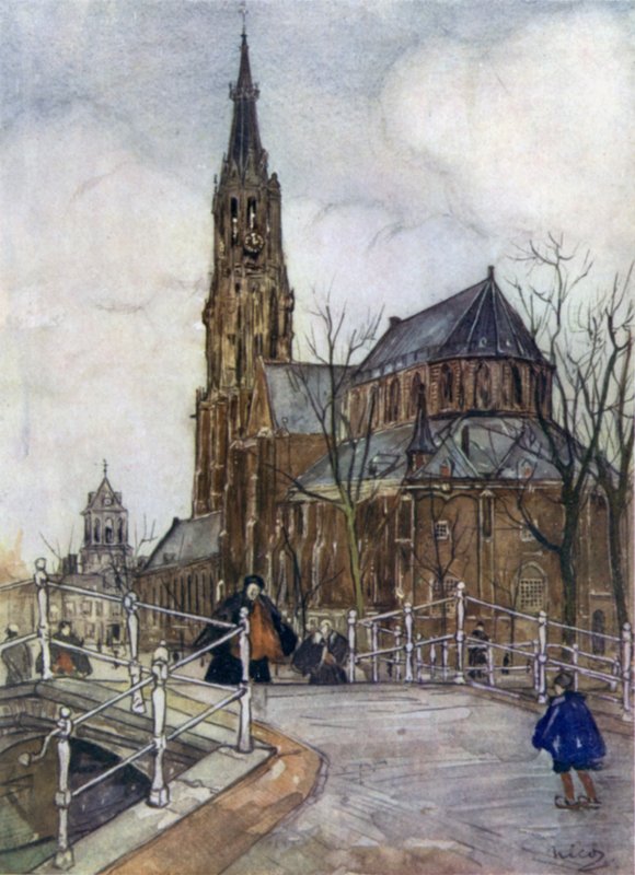 Nieuwe Kerk, Delft द्वारा निको जुंगमैन