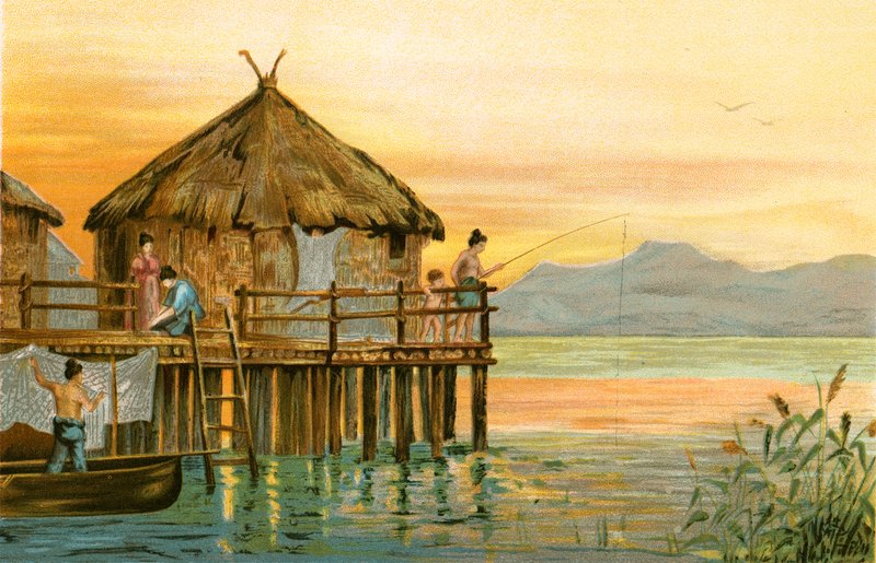 पश्चिम आर्यन बर्बरवाद: स्विटज़रलैंड की झील डवलिंग द्वारा उत्तर अमेरिकी