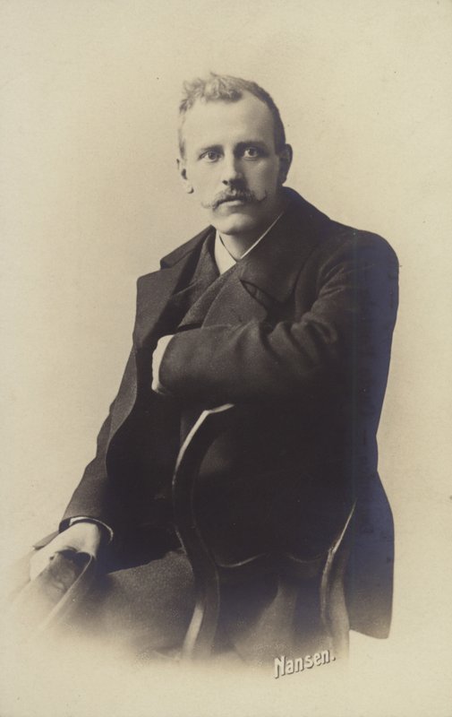 Fridtjof Nansen (1861-1930), नॉर्वेजियन एक्सप्लोरर, राजनयिक और मानवतावादी द्वारा नॉर्वेजियन फोटोग्राफर