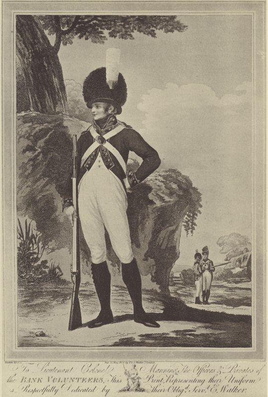 बैंक वालंटियर, 1804 द्वारा पेल्ट्रो विलियम टॉमकिंस