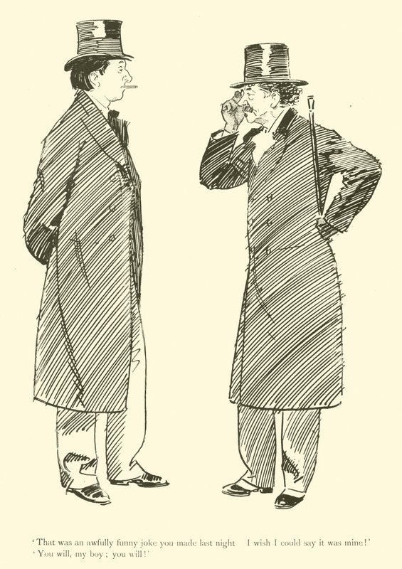 1890 के दशक से फिल मे का कार्टून (लिथो) द्वारा फिल मई
