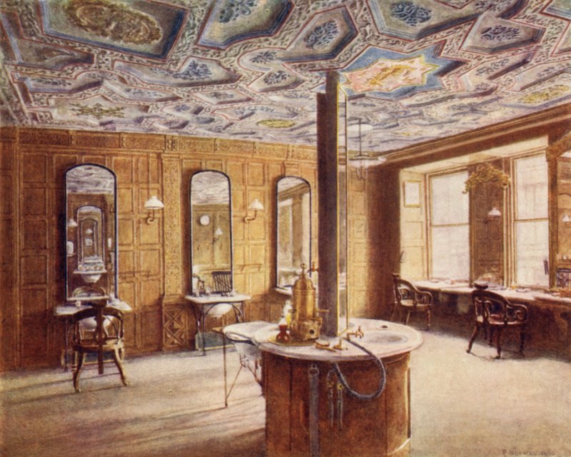 इनर टेम्पल गेट-हाउस, 1899 में कमरा द्वारा फिलिप नॉर्मन