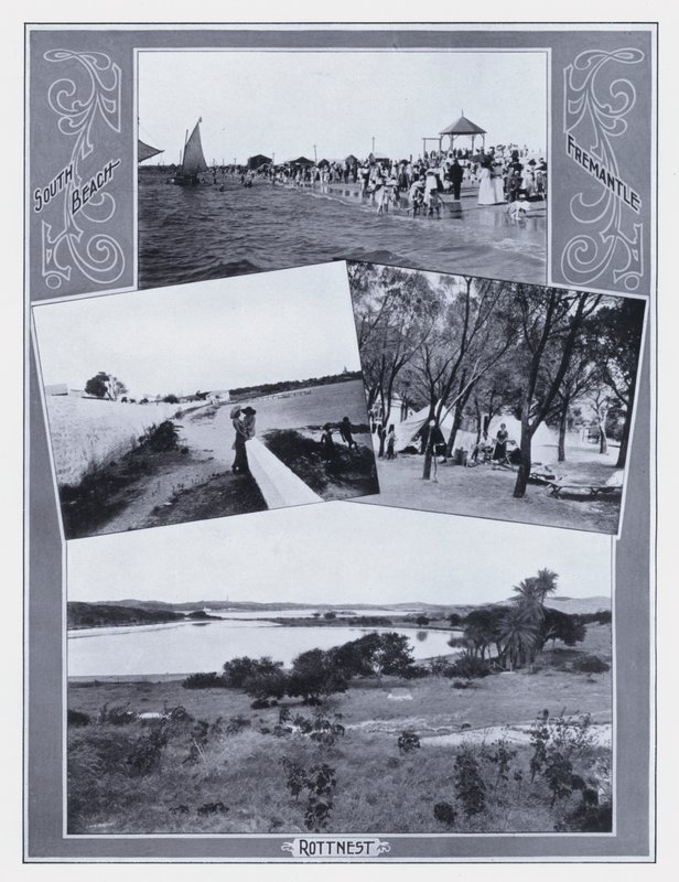 साउथ बीच, फ्रेमेंटल, रॉटनेस्ट (बी/डब्ल्यू फोटो) द्वारा फोटोग्राफर ऑस्ट्रेलियाई