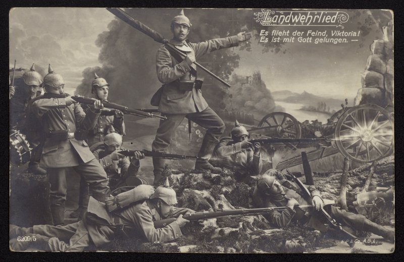 Landwehrlied (सेना गीत) (b/w फोटो) द्वारा फ़ोटोग्राफ़र जर्मन