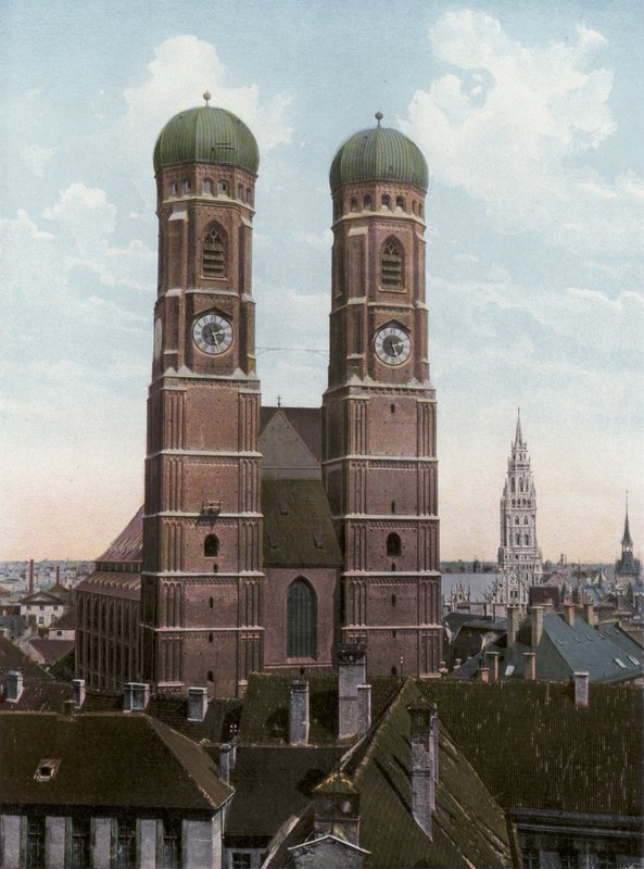 Munchen/म्यूनिख: Frauenkirche (फोटो) द्वारा फ़ोटोग्राफ़र जर्मन