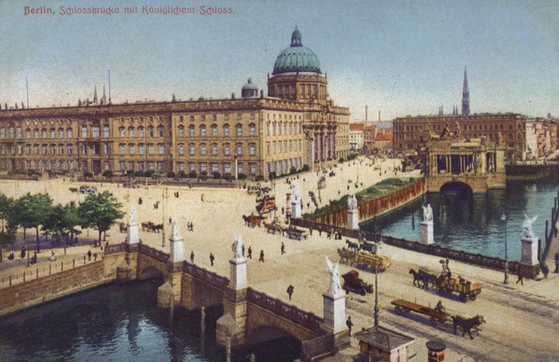 Schlossbruecke और रॉयल पैलेस, बर्लिन, जर्मनी (फोटो) द्वारा फ़ोटोग्राफ़र जर्मन