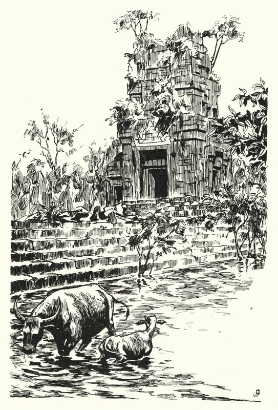 रस्सी नर्तकियों के टावरों में से एक (उत्कीर्णन) द्वारा पियरे जेनेरेट डी बेर्सकी