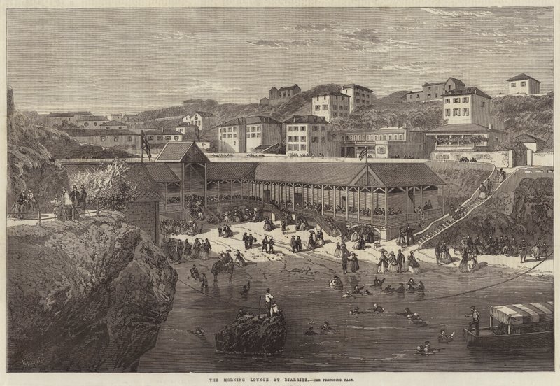 Biarritz में द मॉर्निंग लाउंज द्वारा रिचर्ड प्रिंसिपल लीच